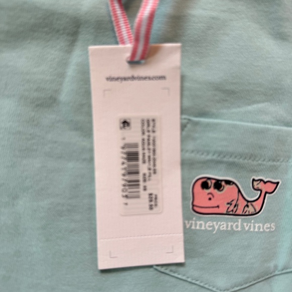 NWT VINEYARD VINES girls Paisley Whale Fill T shirt top size XS 5 6 - Picture 3 of 3
